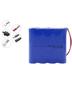 14.8V 4S1P 18650 Max 3200mAh Rechargeable Li-ion Battery Pack With protective plate For Audio Equipment LED Floodlights