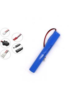 3.7~4.2V Long Strip Max 6400MAH 18650 2P Battery Pack For Bluetooth Speaker Fishing Light