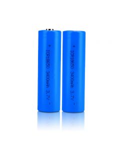 3.7V 18650 Max 3400mah Lithium-ion Rechargeable Sufficient Capacity Battery For Flashlights, Headlights, Small Fans, Intercom Doors, etc.