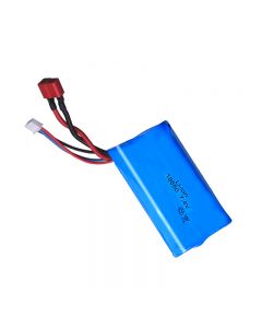18650 Power Battery 7.4V 10C Max 3000mAh XH3p+JST / T head For Model Aircraft, Helicopters Toy, etc.