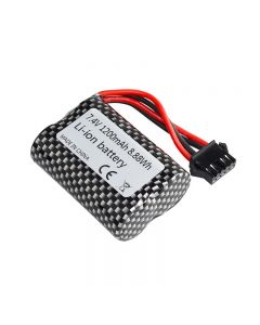 7.4V 1200mAh lithium battery 15C18500 rechargeable battery car model remote control boat battery