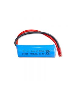 Cylindrical 14500 lithium battery 3.7V 700mAh15C electric toy accessories remote control aircraft D battery 2pcs
