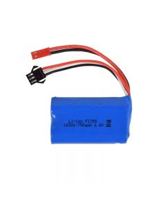 6.4v 750mAh 16500 remote-controlled off-road vehicle ship model aircraft toy power rechargeable lithium battery