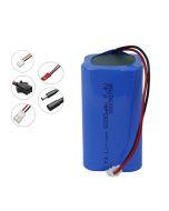 7.4V 2400 ~ 6400MAH 2S2P 18650 Lithium Battery Pack For fishing light amplifier, electric toy LED miner's lamp audio